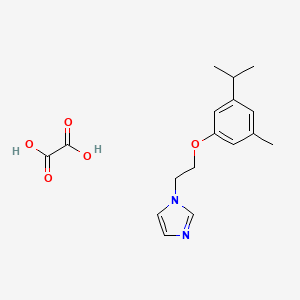 1-[2-(3-isopropyl-5-methylphenoxy)ethyl]-1H-imidazole oxalate