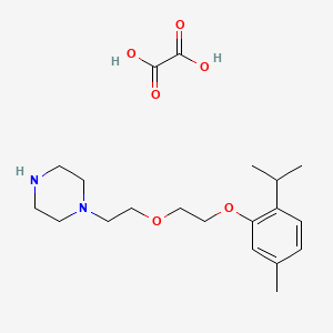 1-{2-[2-(2-isopropyl-5-methylphenoxy)ethoxy]ethyl}piperazine oxalate