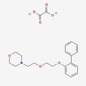 4-{2-[2-(2-biphenylyloxy)ethoxy]ethyl}morpholine oxalate