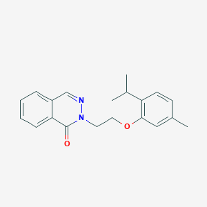 2-[2-(5-methyl-2-propan-2-ylphenoxy)ethyl]phthalazin-1-one