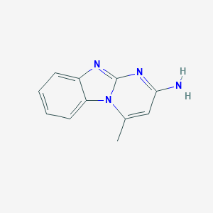 4-Methylpyrimido[1,2-a]benzimidazol-2-amine