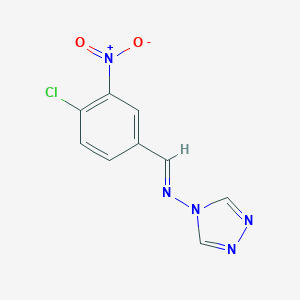 4-({4-chloro-3-nitrobenzylidene}amino)-4H-1,2,4-triazole