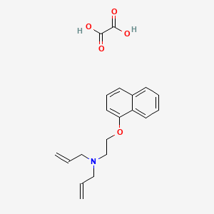 N-allyl-N-[2-(1-naphthyloxy)ethyl]-2-propen-1-amine oxalate