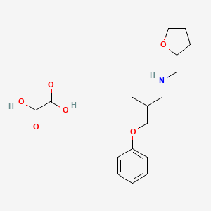 (2-methyl-3-phenoxypropyl)(tetrahydro-2-furanylmethyl)amine oxalate