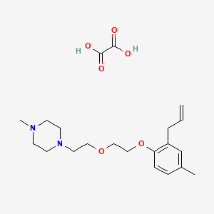 1-{2-[2-(2-allyl-4-methylphenoxy)ethoxy]ethyl}-4-methylpiperazine oxalate