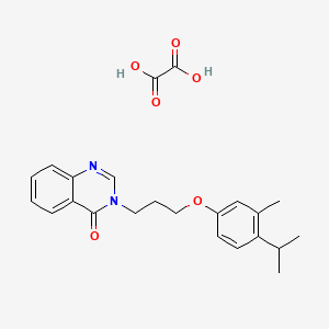 3-[3-(4-isopropyl-3-methylphenoxy)propyl]-4(3H)-quinazolinone oxalate