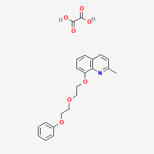 2-methyl-8-[2-(2-phenoxyethoxy)ethoxy]quinoline oxalate