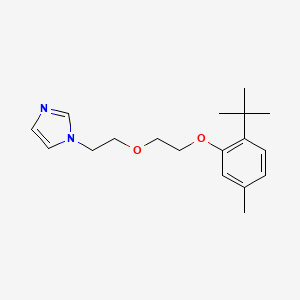 1-[2-[2-(2-Tert-butyl-5-methylphenoxy)ethoxy]ethyl]imidazole