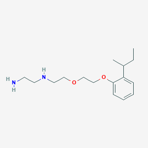 N'-[2-[2-(2-butan-2-ylphenoxy)ethoxy]ethyl]ethane-1,2-diamine