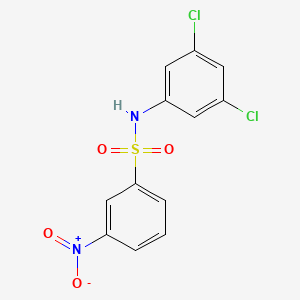 N-(3,5-dichlorophenyl)-3-nitrobenzenesulfonamide