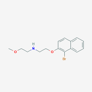 molecular formula C15H18BrNO2 B4005218 CHEMBRDG-BB 7017901 CAS No. 435288-40-7