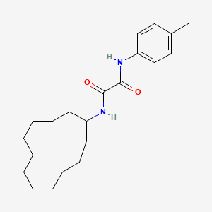 N-cyclododecyl-N'-(4-methylphenyl)ethanediamide