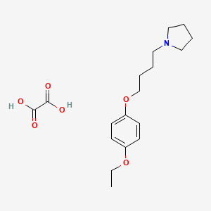 1-[4-(4-ethoxyphenoxy)butyl]pyrrolidine oxalate