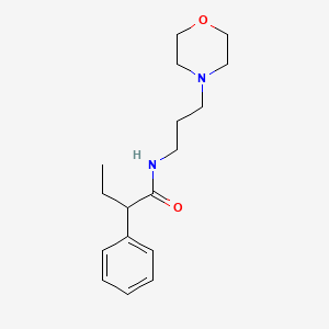 N-[3-(morpholin-4-yl)propyl]-2-phenylbutanamide