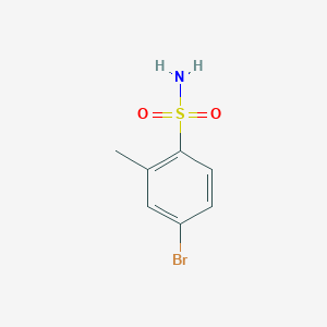 molecular formula C7H8BrNO2S B040058 4-Bromo-2-methylbenzenesulfonamide CAS No. 116340-67-1