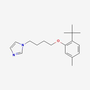 1-[4-(2-Tert-butyl-5-methylphenoxy)butyl]imidazole