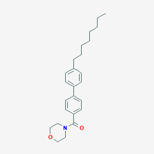 molecular formula C25H33NO2 B400640 Morpholin-4-yl(4'-octylbiphenyl-4-yl)methanone 