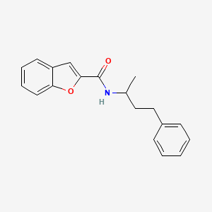 N-(4-phenylbutan-2-yl)-1-benzofuran-2-carboxamide