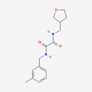 N-(3-methylbenzyl)-N'-(tetrahydro-3-furanylmethyl)ethanediamide