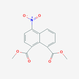 molecular formula C14H11NO6 B400766 4-硝基萘-1,8-二甲酸二甲酯 CAS No. 30084-57-2