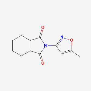 2-(5-methyl-3-isoxazolyl)hexahydro-1H-isoindole-1,3(2H)-dione