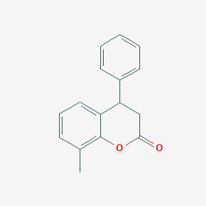 8-methyl-4-phenyl-2-chromanone