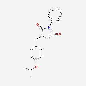 3-(4-isopropoxybenzyl)-1-phenyl-2,5-pyrrolidinedione