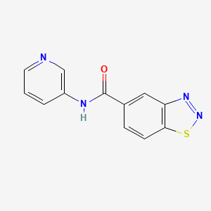 N-3-pyridinyl-1,2,3-benzothiadiazole-5-carboxamide