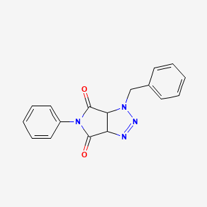 1-benzyl-5-phenyl-3a,6a-dihydropyrrolo[3,4-d][1,2,3]triazole-4,6(1H,5H)-dione