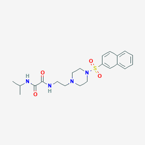 N-isopropyl-N'-{2-[4-(2-naphthylsulfonyl)-1-piperazinyl]ethyl}ethanediamide