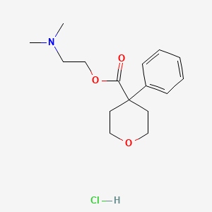 2-(dimethylamino)ethyl 4-phenyltetrahydro-2H-pyran-4-carboxylate hydrochloride