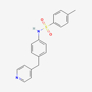 4-methyl-N-[4-(4-pyridinylmethyl)phenyl]benzenesulfonamide