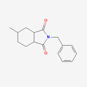 molecular formula C16H19NO2 B4009450 2-benzyl-5-methylhexahydro-1H-isoindole-1,3(2H)-dione 