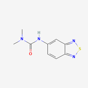 N'-2,1,3-benzothiadiazol-5-yl-N,N-dimethylurea