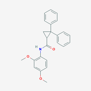 N-(2,4-dimethoxyphenyl)-2,2-diphenylcyclopropanecarboxamide