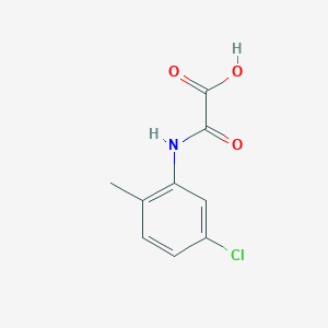 [(5-chloro-2-methylphenyl)amino](oxo)acetic acid