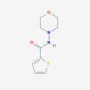 molecular formula C9H12N2O2S B401000 N-(4-morpholinyl)-2-thiophenecarboxamide 
