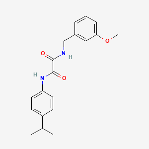 N-(4-isopropylphenyl)-N'-(3-methoxybenzyl)ethanediamide