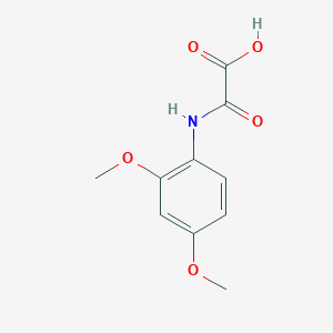 molecular formula C10H11NO5 B4010448 [(2,4-dimethoxyphenyl)amino](oxo)acetic acid 