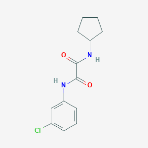N~1~-(3-chlorophenyl)-N~2~-cyclopentylethanediamide