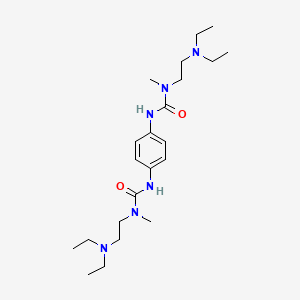 N',N'''-1,4-phenylenebis{N-[2-(diethylamino)ethyl]-N-methylurea}