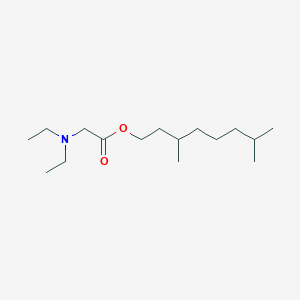 molecular formula C16H33NO2 B4010855 3,7-dimethyloctyl N,N-diethylglycinate 