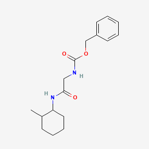 benzyl {2-[(2-methylcyclohexyl)amino]-2-oxoethyl}carbamate