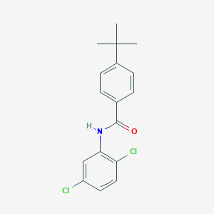 molecular formula C17H17Cl2NO B401117 4-tert-butyl-N-(2,5-dichlorophenyl)benzamide 