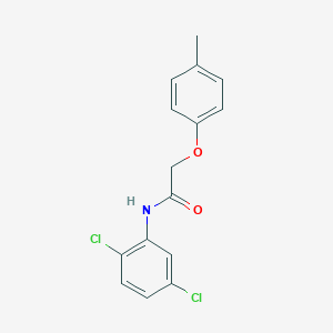 molecular formula C15H13Cl2NO2 B401121 N-(2,5-dichlorophenyl)-2-(4-methylphenoxy)acetamide 