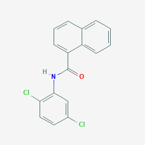molecular formula C17H11Cl2NO B401122 N-(2,5-dichlorophenyl)naphthalene-1-carboxamide CAS No. 327038-75-5