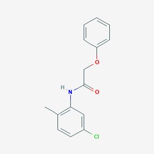 molecular formula C15H14ClNO2 B401133 N-(5-chloro-2-methylphenyl)-2-phenoxyacetamide 