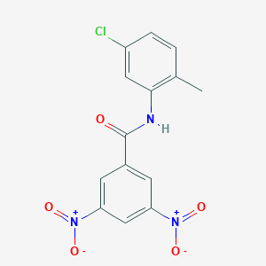 N-(5-chloro-2-methylphenyl)-3,5-dinitrobenzamide
