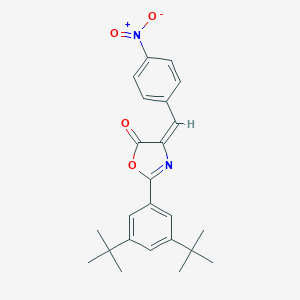 2-(3,5-ditert-butylphenyl)-4-{4-nitrobenzylidene}-1,3-oxazol-5(4H)-one