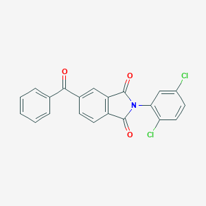 molecular formula C21H11Cl2NO3 B401174 5-Benzoyl-2-(2,5-dichloro-phenyl)-isoindole-1,3-dione 